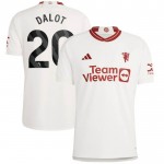 Günstige Fußballtrikots Manchester United Dalot 20 3rd trikot 2023-24 Kurzarm